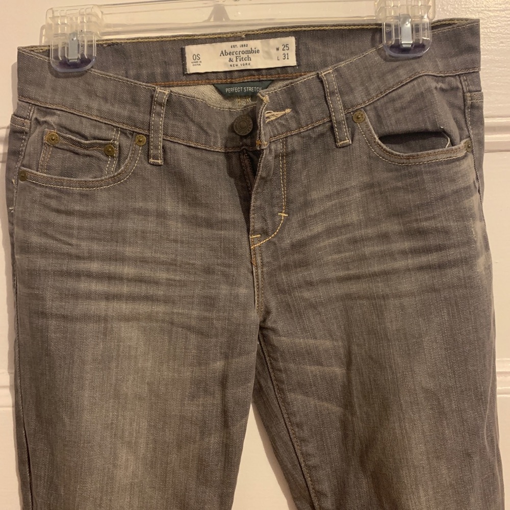 Abercrombie Stretch Grey Jeans